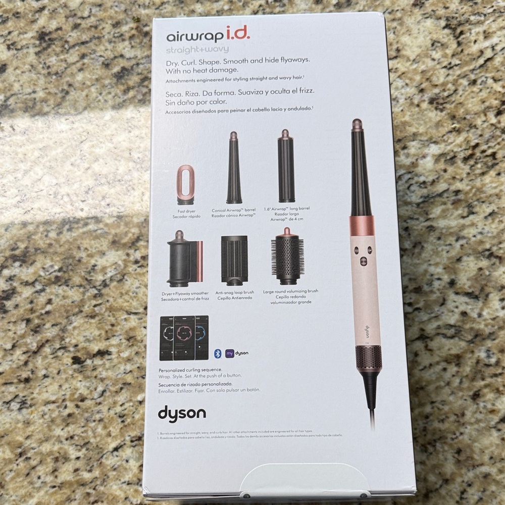 Dyson Airwrap i.d. Pink and rose gold
